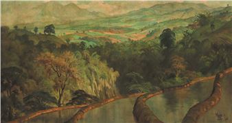 Landscape of North Bandung (Pemandangan Bandung Utara) - Wahdi Sumanta