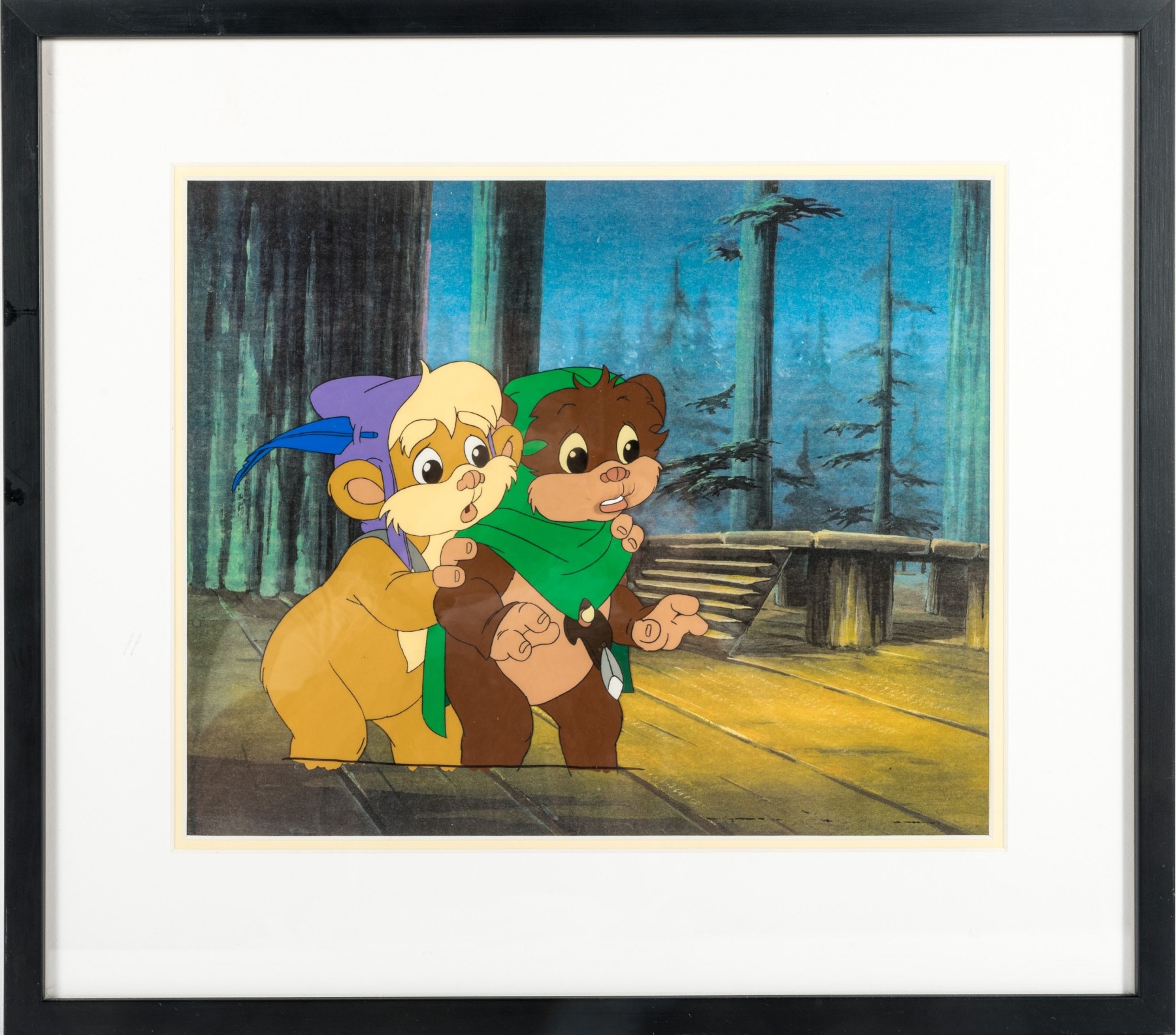 KAWS | LucasFilm (1985) Original Animation Production Cel From The ...