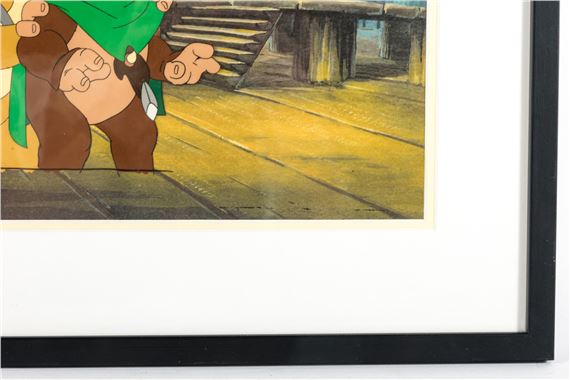KAWS | LucasFilm (1985) Original Animation Production Cel From The ...