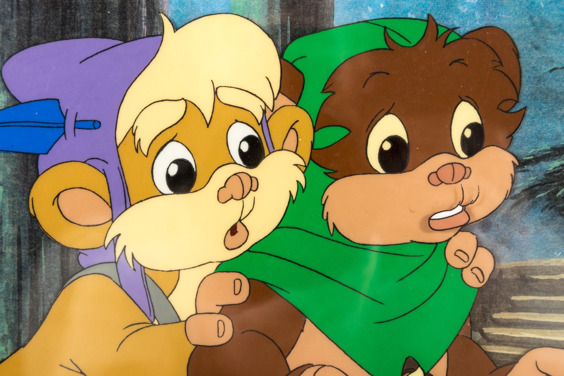 KAWS | LucasFilm (1985) Original Animation Production Cel From The ...
