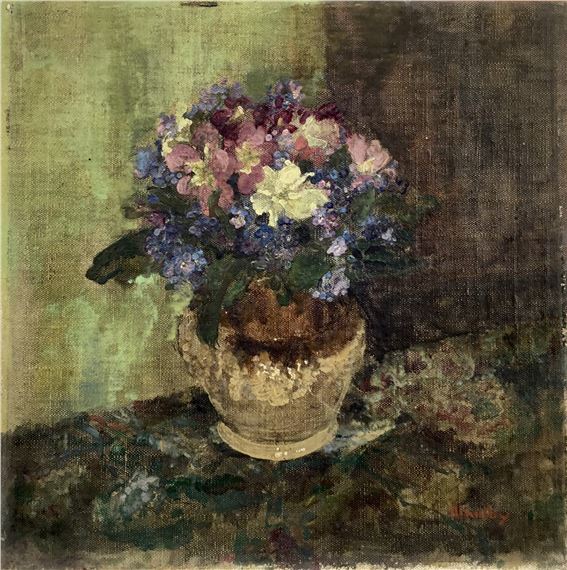 still life of flowers by Amy Millar Watt