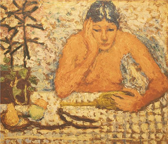 Naturaleza muerta con estatua by Leopoldo Presas, 48