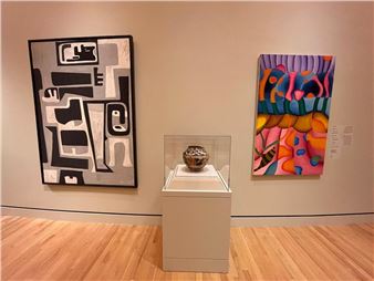 Exhibition of Indian Space Painters at Crystal Bridges Museum of American Art