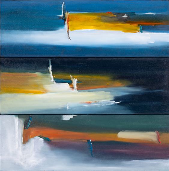 Panta Rhei (tryptyk) , 2024 by Lidia Sieczkowska, 2024