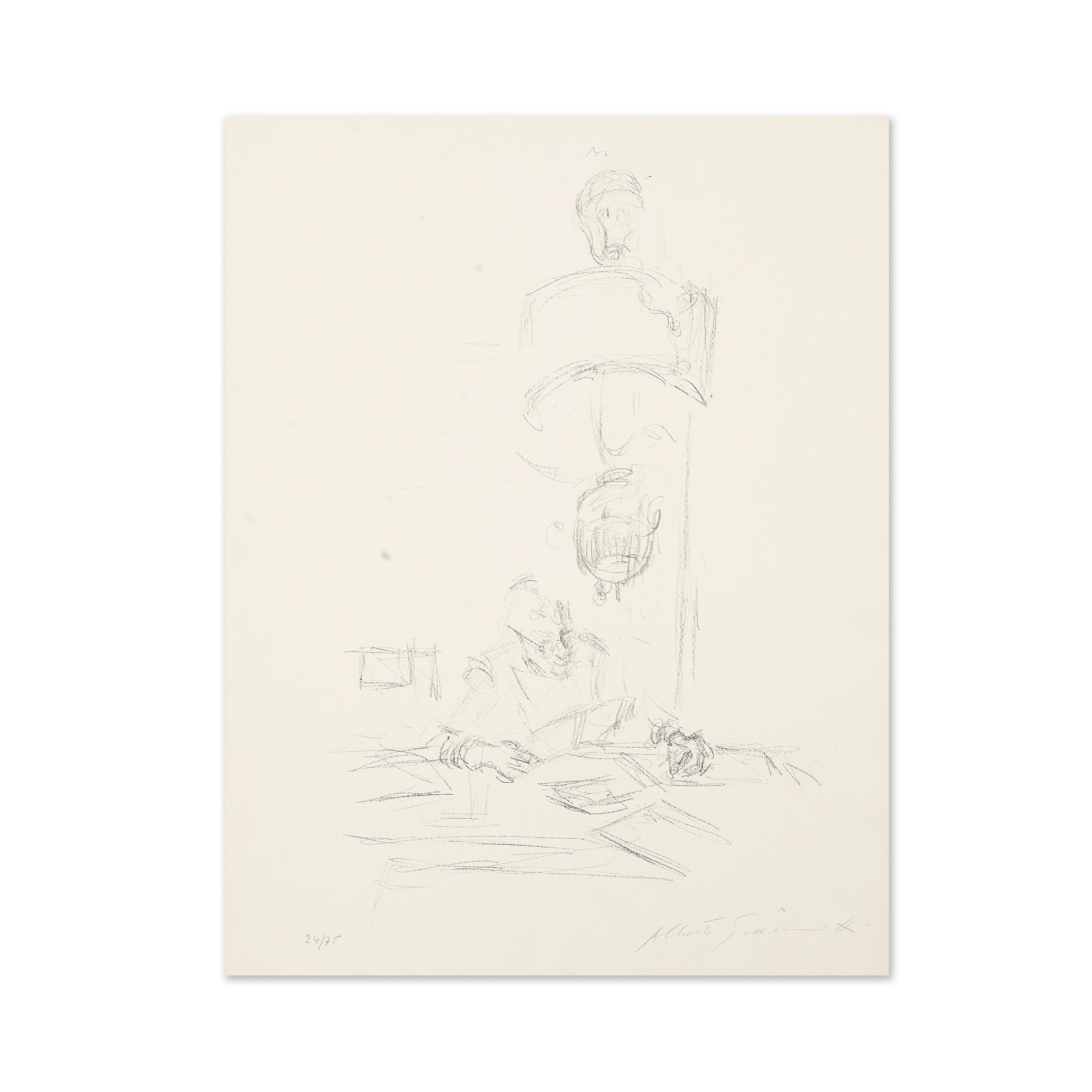 The Artist's Mother Reading II, 1965 - Alberto Giacometti