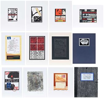 One Drawing and Ten Printed Works - John Christie
