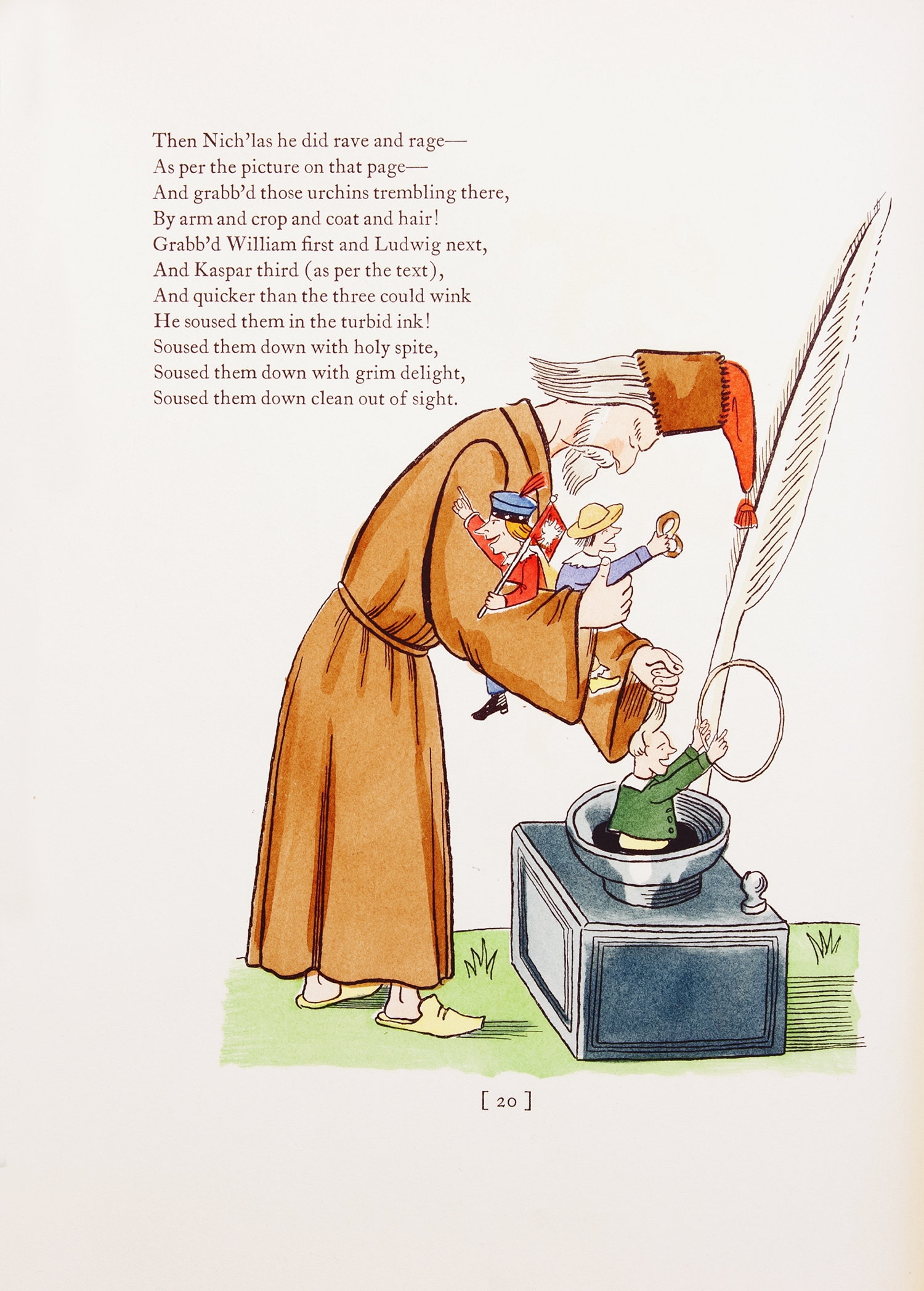 Heinrich Hoffmann (Der Struwwelpeter). Translated into English