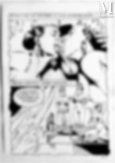 Mario Janni | Hard érotisme - Italian illustrator - Original plate of a ...
