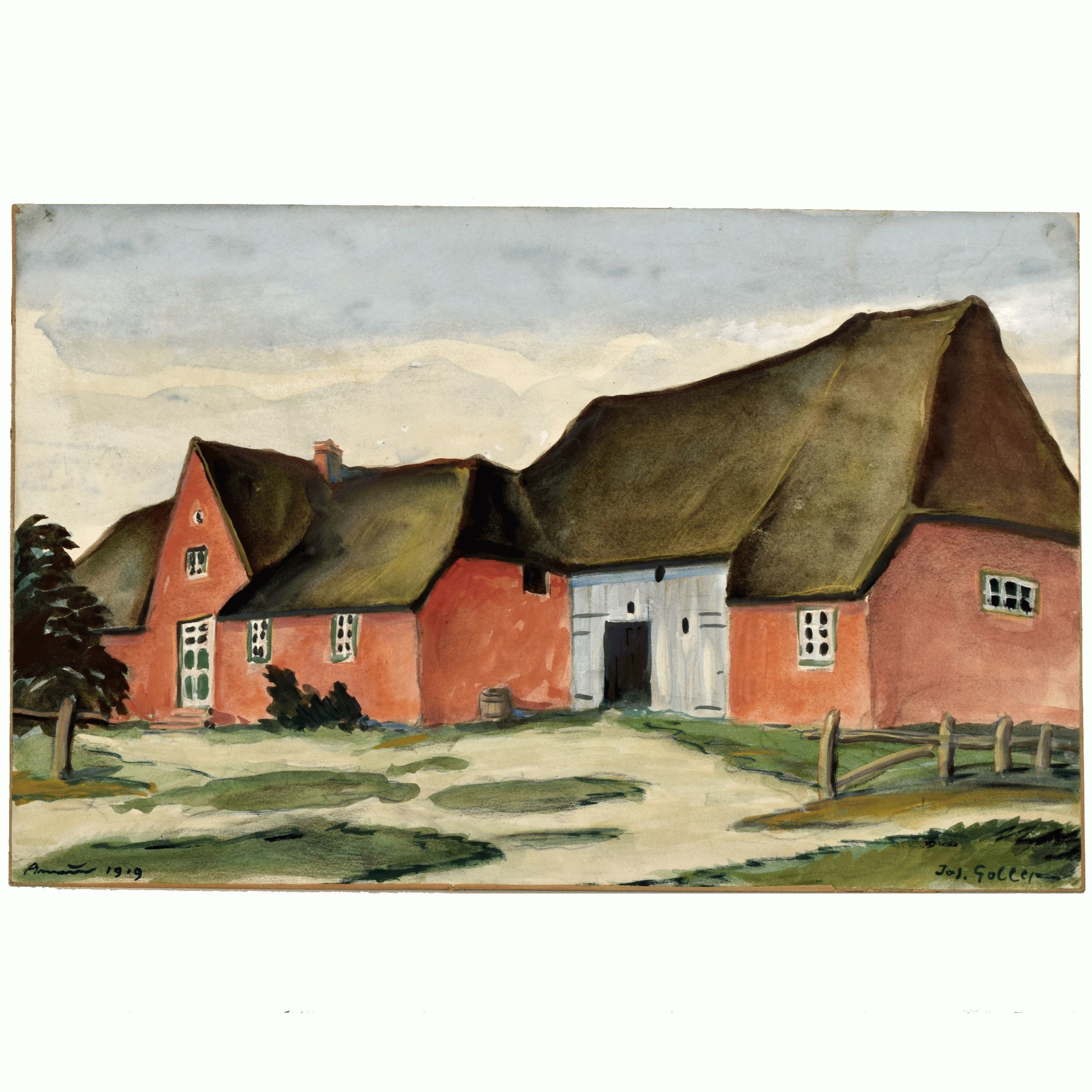 Artwork by Josef Goller, AMRUM, Made of Mixed media