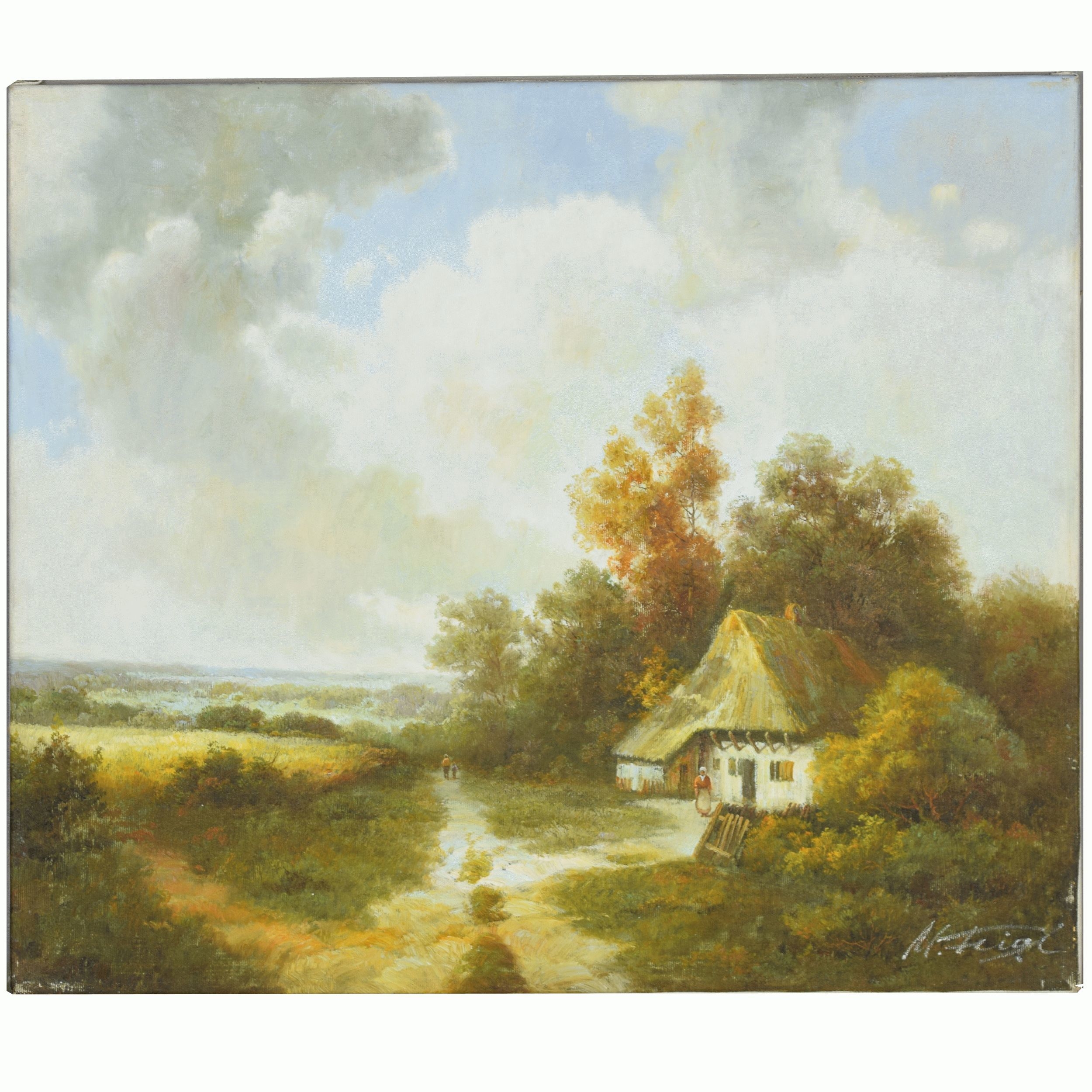 Artwork by Feigl Max, Öl/Lwd, Made of Öl/Lwd