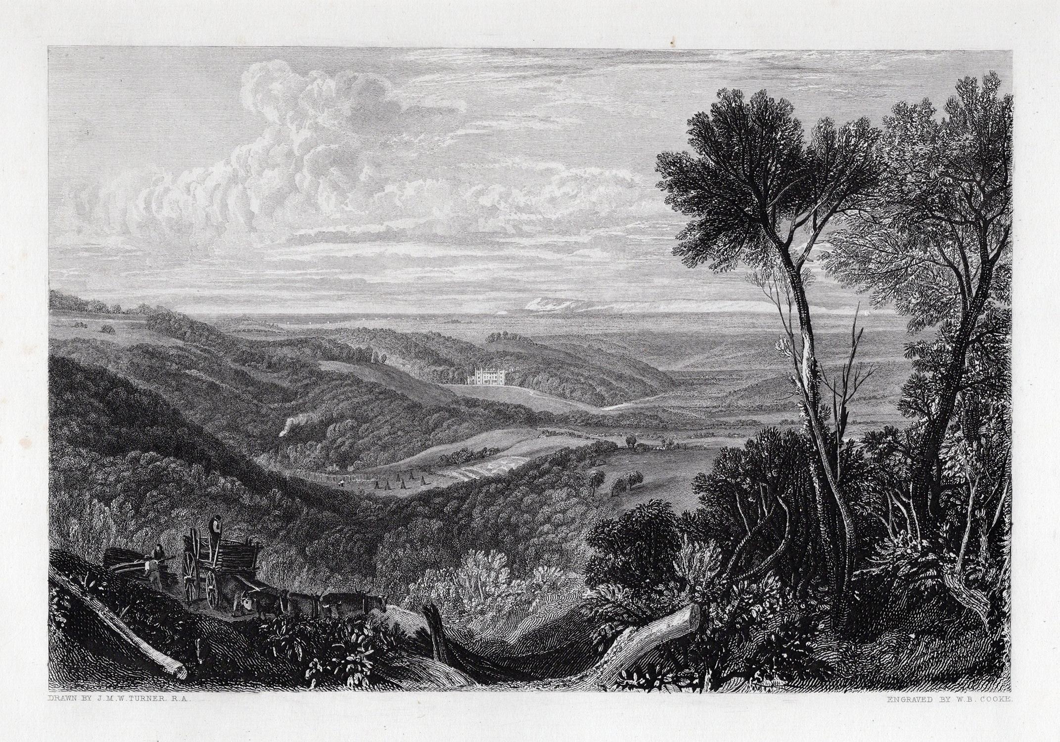 The Vale of Ashburnham - Joseph Mallord William Turner