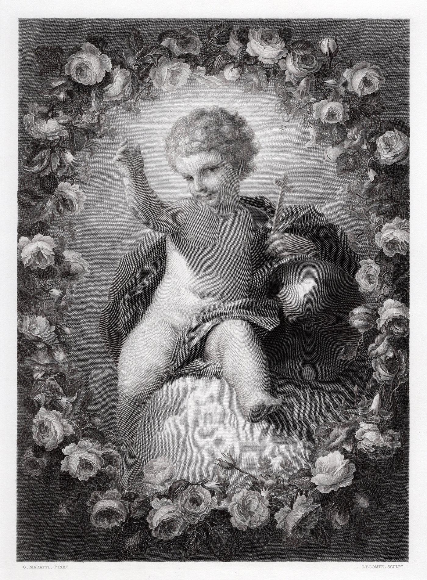 The Infant Christ - Carlo Maratta