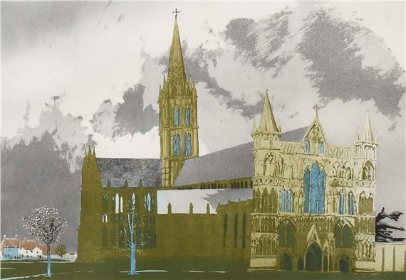 Sarum by Patrick Procktor, 1974