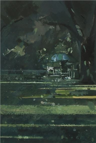 A shady garden by Eileen Hogan