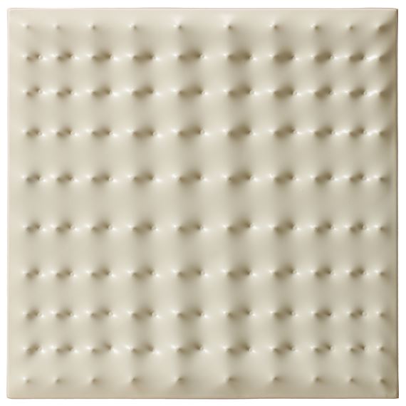 Estroflessione by Enrico Castellani, 1968