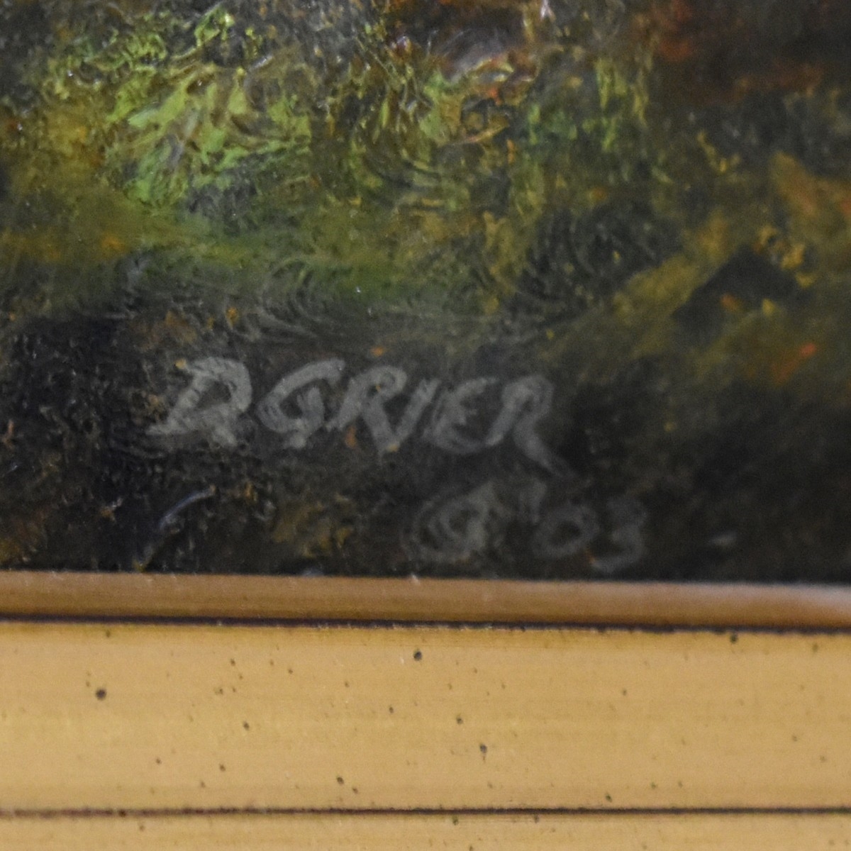 Artwork by Douglas Grier, Gift Shop, Made of Oil on Board