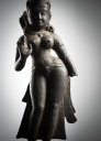 Artwork by Nepalese School, 9th Century, Seltene und frühe Bronze der Tara, Made of Bronze