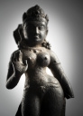 Artwork by Nepalese School, 9th Century, Seltene und frühe Bronze der Tara, Made of Bronze
