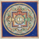 Artwork by Mongolian School, 20th Century, Seltene Gruppe von vier Mandala