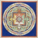 Artwork by Mongolian School, 20th Century, Seltene Gruppe von vier Mandala