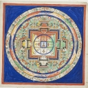 Artwork by Mongolian School, 20th Century, Seltene Gruppe von vier Mandala