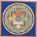 Artwork by Mongolian School, 20th Century, Seltene Gruppe von vier Mandala