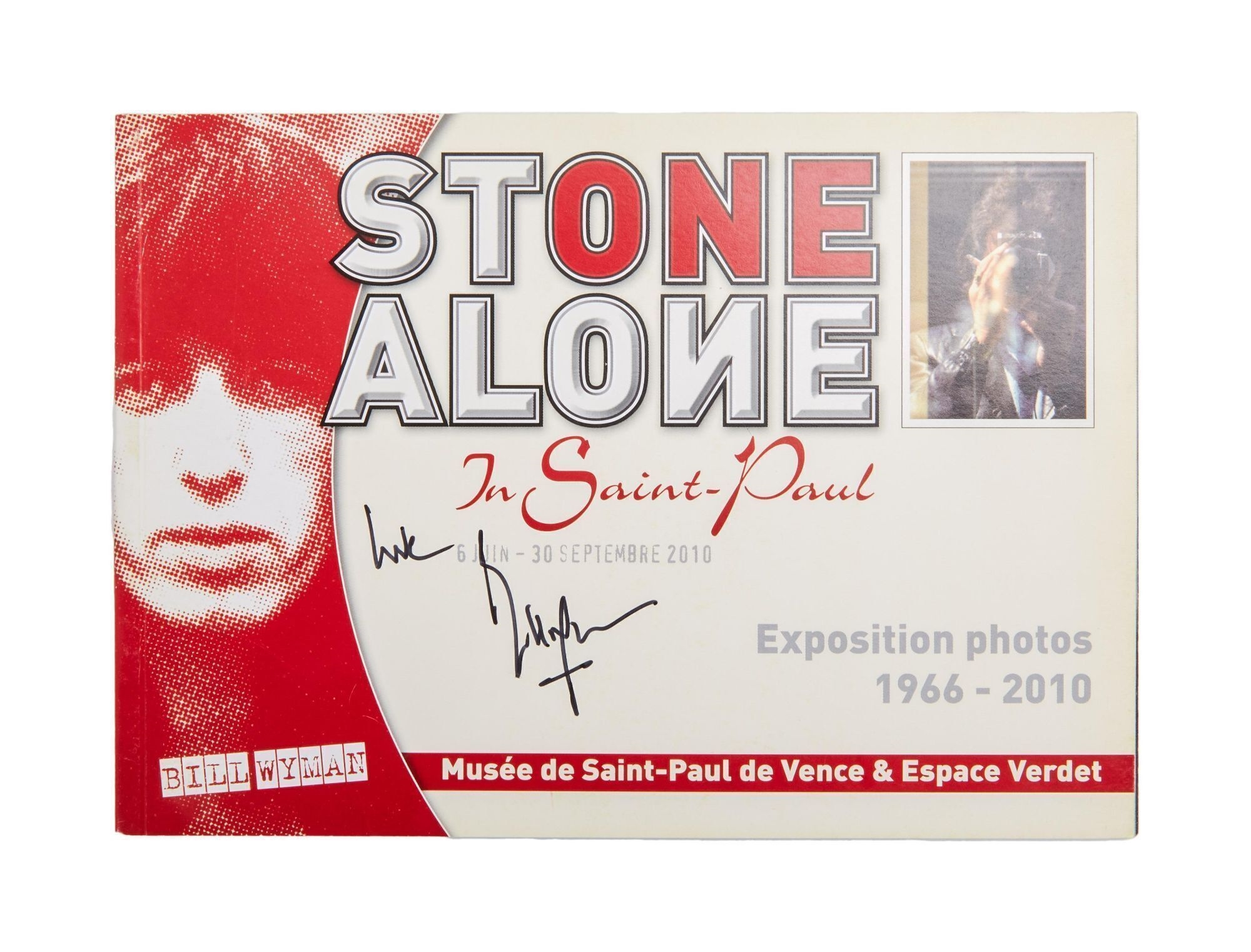 Artwork by Bill Wyman, The Rolling Stones | Bill Wyman Photograph of The Rolling Stones In Los Angeles, Made of color photograph