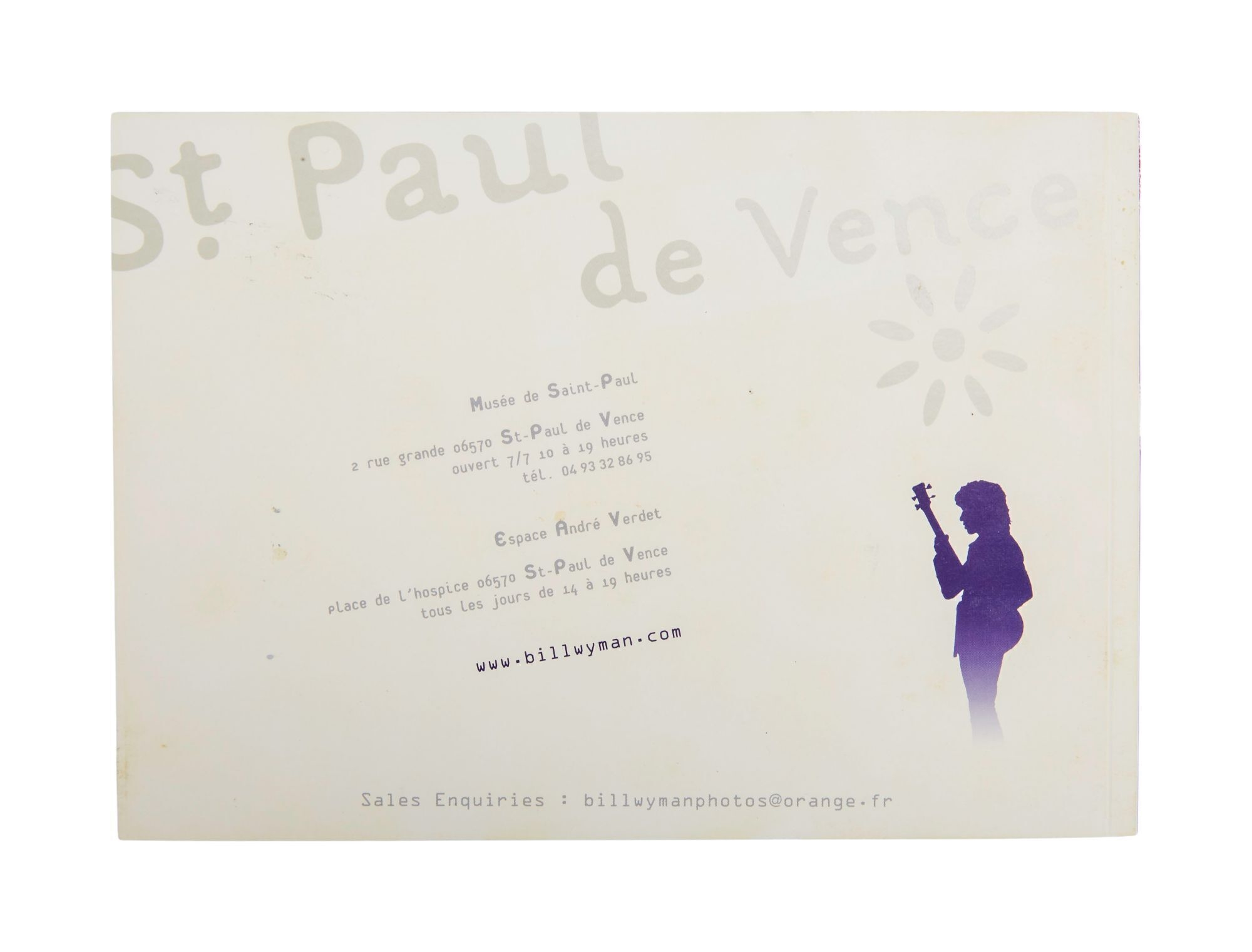 Artwork by Bill Wyman, The Rolling Stones | Bill Wyman Photograph of John Entwistle, Made of color photograph