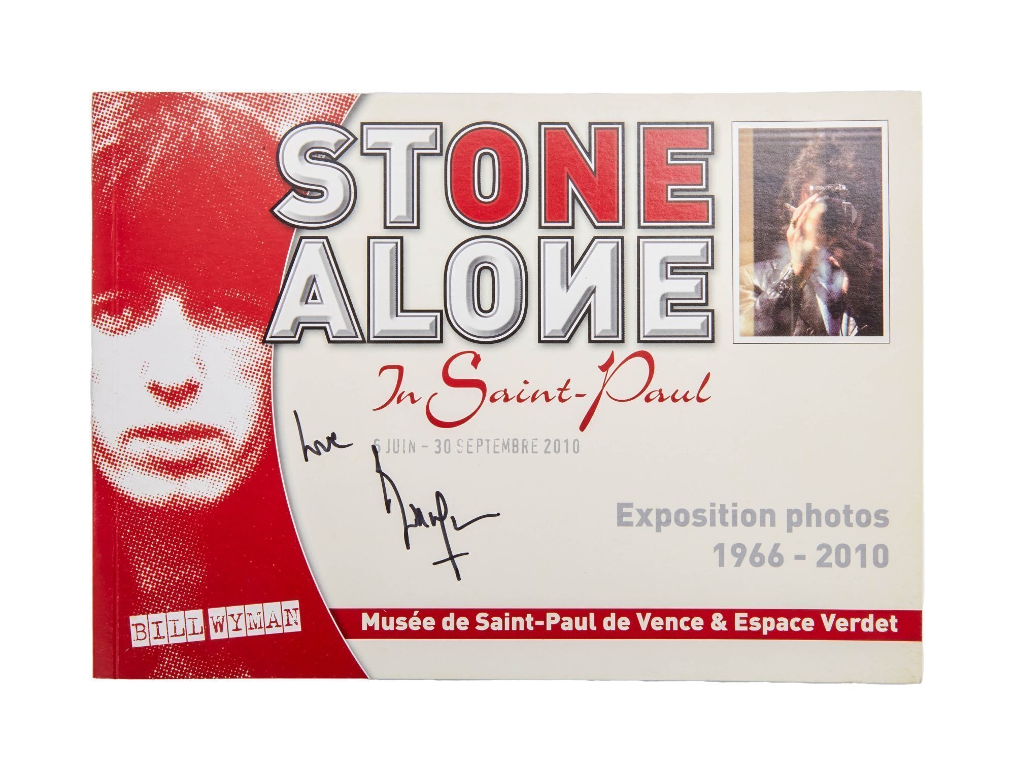 Artwork by Bill Wyman, The Rolling Stones | Bill Wyman Photograph of John Entwistle, Made of color photograph