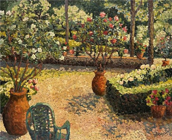 In the garden by Antoine Bogey