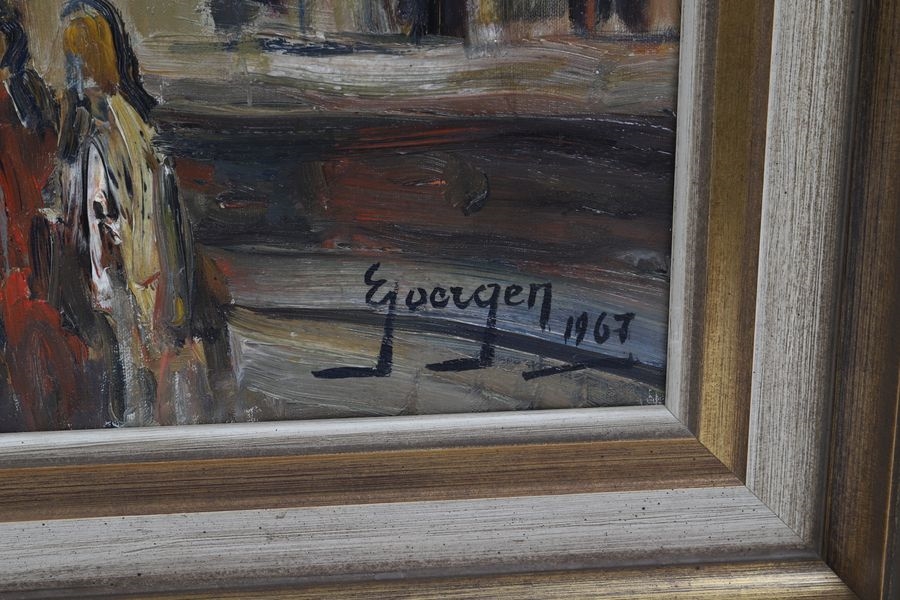 Edmond Goergen | view of Prague Signed and dated 1967 lower right ...