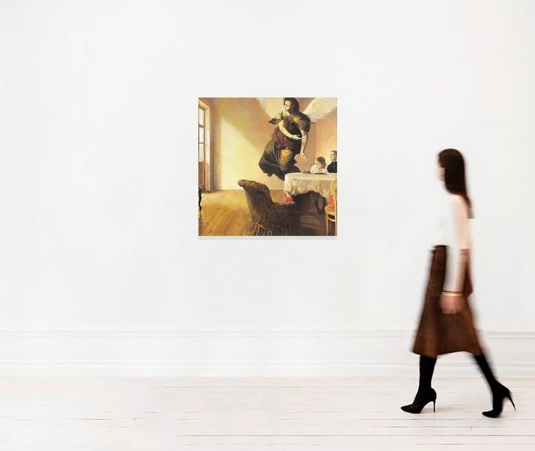 Artwork by Timofey Smirnov, Wait for me and I'll be back, Made of acrylic on canvas