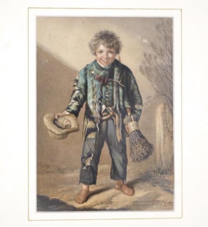 George Baxter | Victorian George Baxter coloured oil prints (Circa 1853 ...