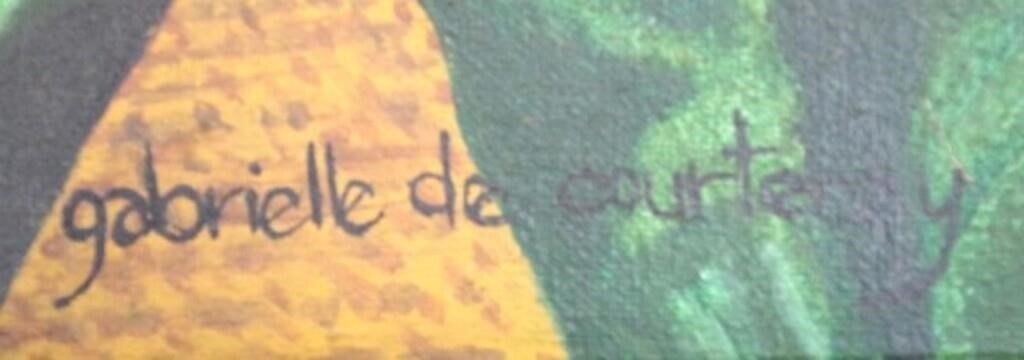 Artwork by Gabrielle Courtenay, oil on canvas, Made of oil on canvas