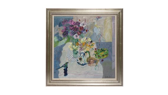 Still Life with Spring Flowers by Brenda Lenaghan