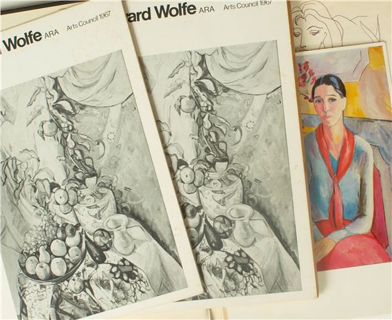 Edward Wolfe | sold with a copy of Edward Wolfe by John Russell-Taylor ...