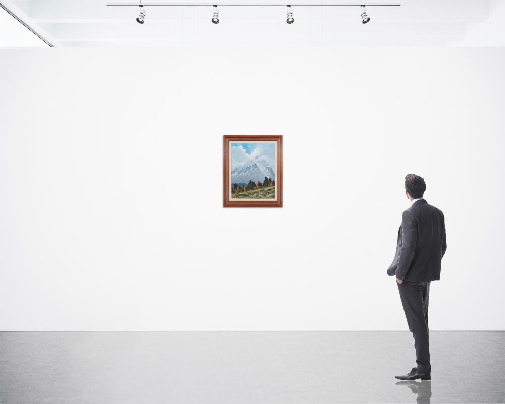 Artwork by Dick Sorenson, Illumination, Made of Oil on canvas