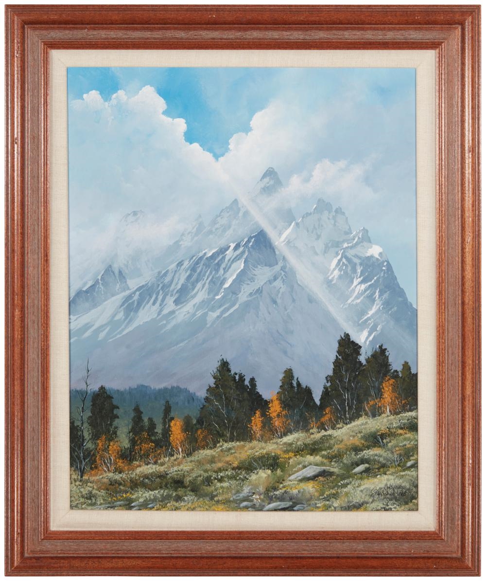 Artwork by Dick Sorenson, Illumination, Made of Oil on canvas