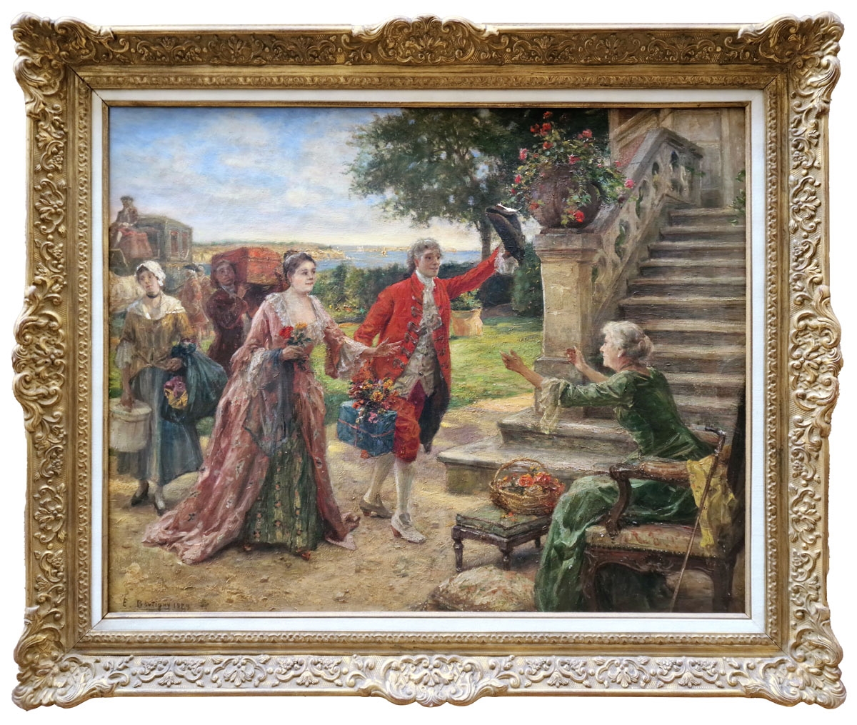 Artwork by Paul-Émile Boutigny, Le retour, Made of oil on canvas