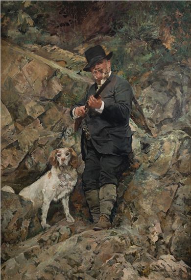 "El cazador" by Emilio Sala y Francés