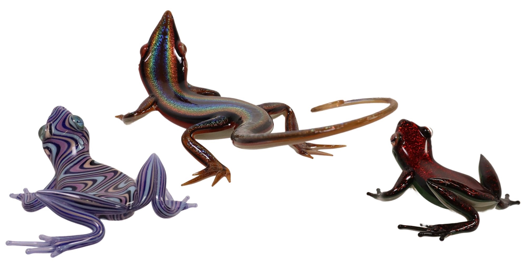 Scott Bisson | Flameworked glass figures of amphibians and reptile ...