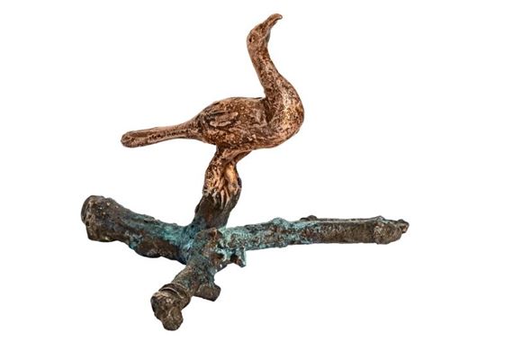 Cormorant by Jadwiga Bardyszewska, 2023