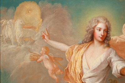 François de Troy | Allegorical portrait of Apollo and Diana, circa 1720 ...