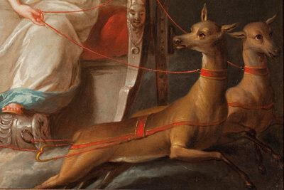 François de Troy | Allegorical portrait of Apollo and Diana, circa 1720 ...