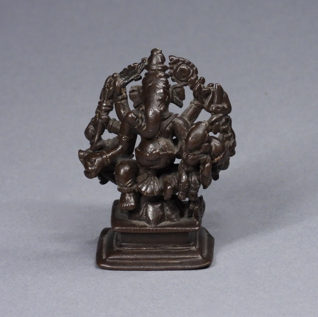 Artwork by Indian School, 18th Century, Indian Bronze Figure Of Ganesha