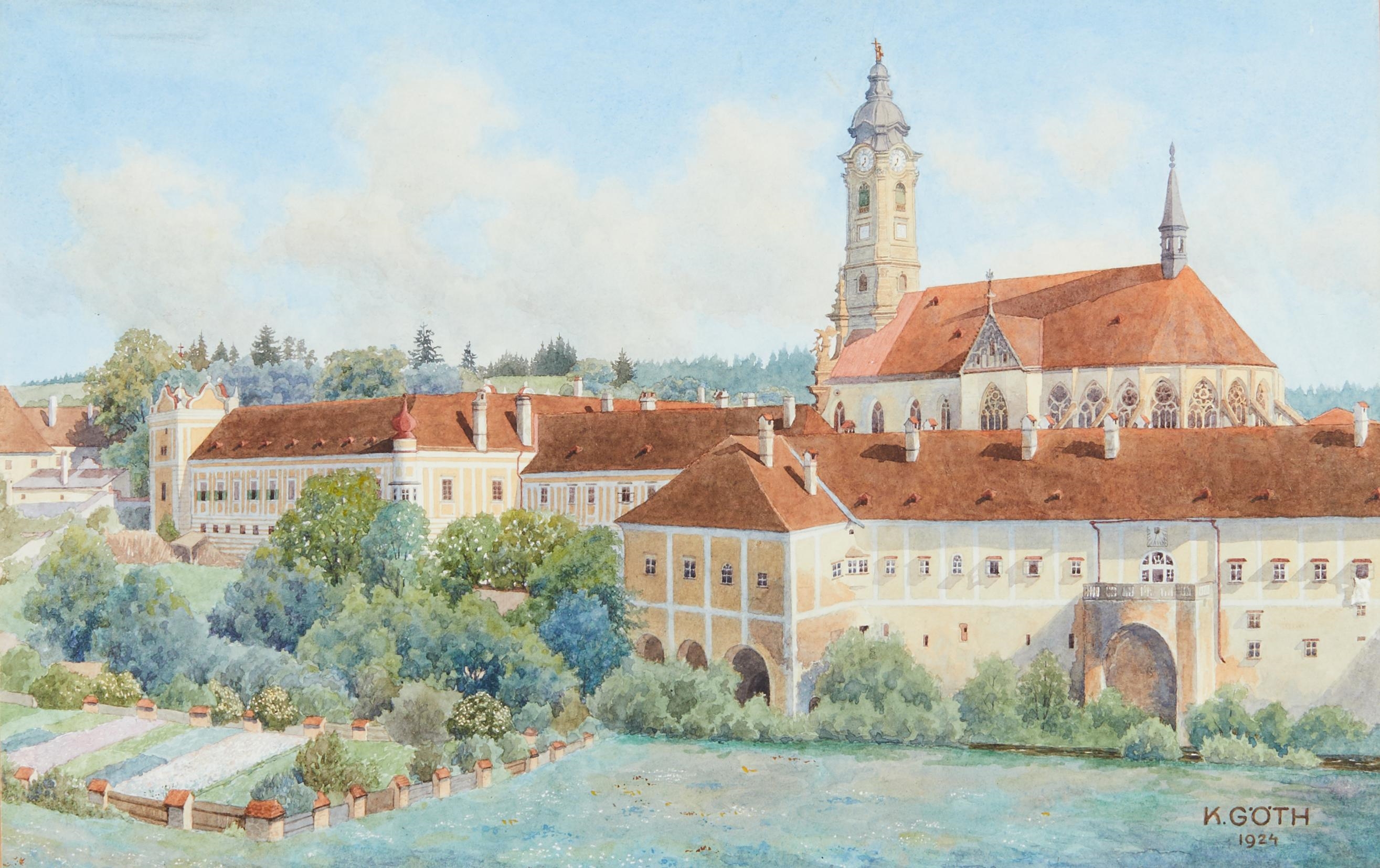 Artwork by Karl Göth, Karl Göth, Made of watercolor on paper