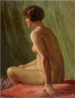 Nue de dos - Gaston Prost