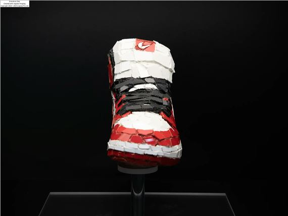 Jason Dussault | Nike Air Jordan 1 Ceramic Mosaic Shoe Sculpture