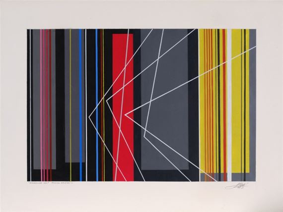 Rayonnée 221 by Juan Melé, 1988