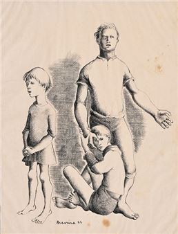 Family scene - Denyse de Bravura